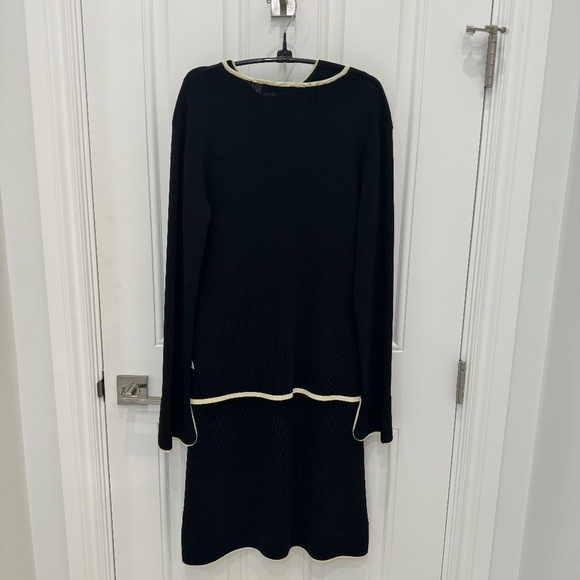 Black 2 piece VERTIGO Dress from PARIS. Very good condition. Size M - Picture 13 of 13